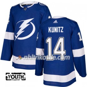 Tampa Bay Lightning Trikot Chris Kunitz 14 Adidas 2017-2018 Blau Authentic - Kinder